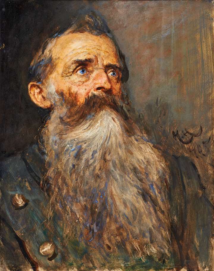 Study of the Head of a Bavarian Man